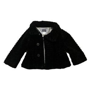 Patagonia girls black  pelage parka  jacket size small 8